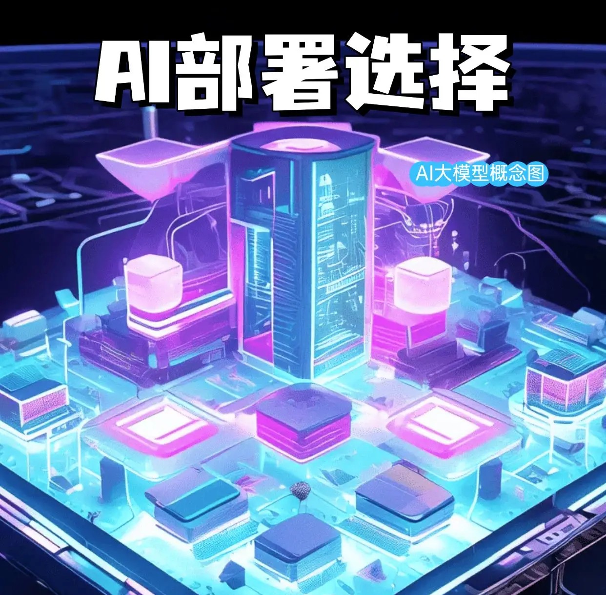 使用AI的几种部署方案，对比跑本地大模型和云端调用的优劣势